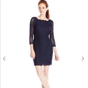 Adrianna Papell Lace Sheath Dress